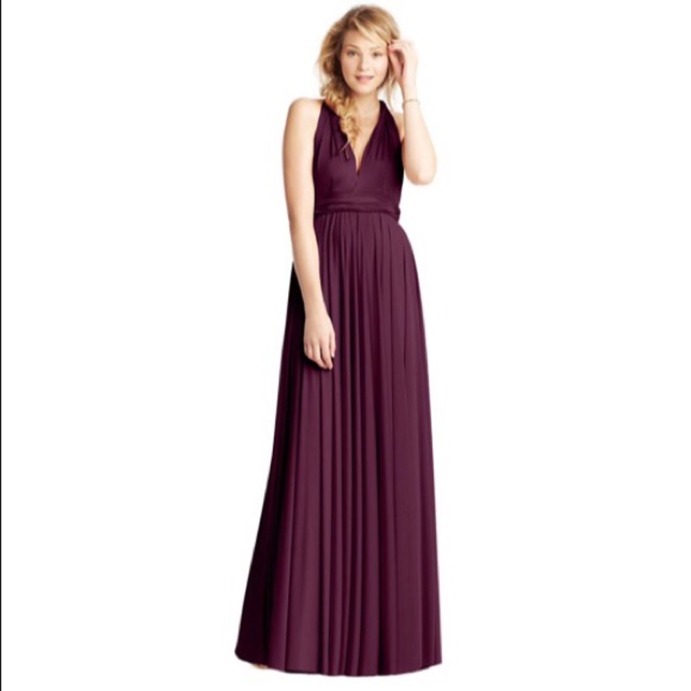 TwoBirds Bridesmaid Dress Wrap Classic Ballgown